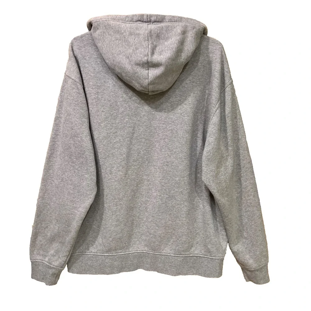 Jordan Jumpman Full-Zip Hoodie Large Grey Hooded Flight Essential Sweatshirt GUC